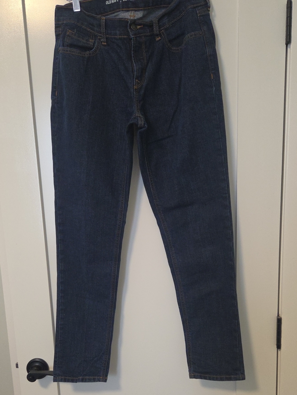 Old Navy Women's Dark Indigo Boyfriend Skinny Jeans Size 8R